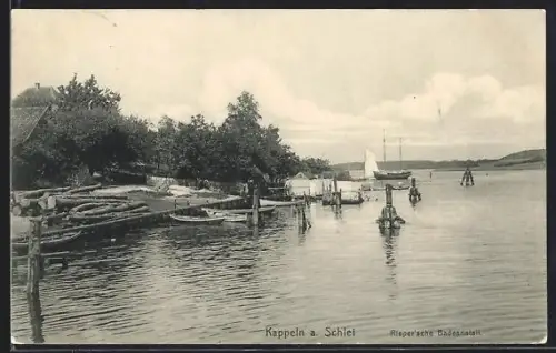 AK Kappeln, Rieper`sche Badeanstalt