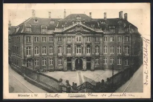 AK Münster i. W., Erbdrostenhof