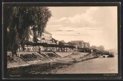 AK Neuwied, Rheinufer