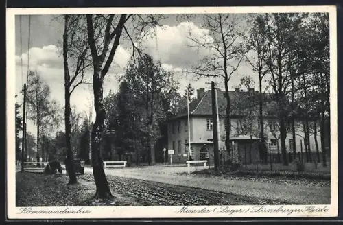 AK Munster Lager /Lüneburger Heide, Kommandantur