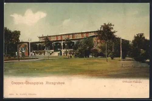 AK Altengrabow, Offizier-Kasino auf dem Truppenübungsplatz