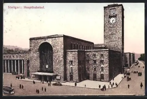 AK Stuttgart, Hauptbahnhof