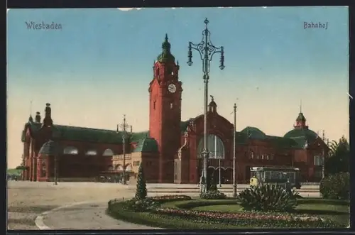 AK Wiesbaden, Bahnhof
