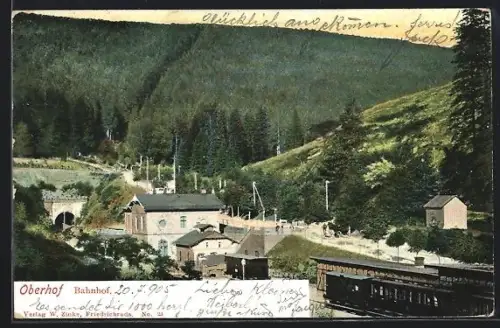 AK Oberhof, Bahnhof