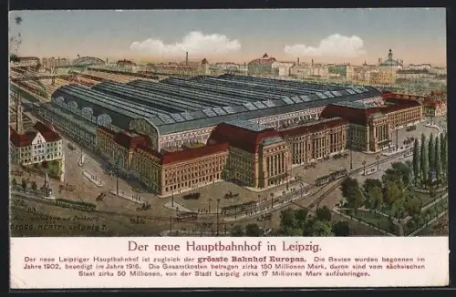 AK Leipzig, Hauptbahnhof