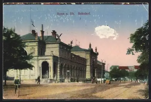 AK Bonn a. Rh., Bahnhof