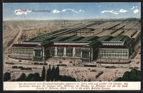 AK Leipzig, Hauptbahnhof