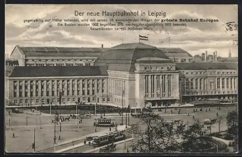 AK Leipzig, Hauptbahnhof
