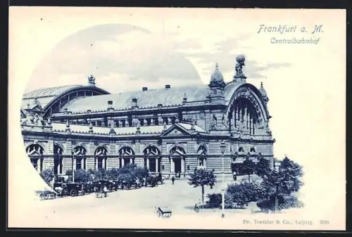 AK Frankfurt a. M., Centralbahnhof