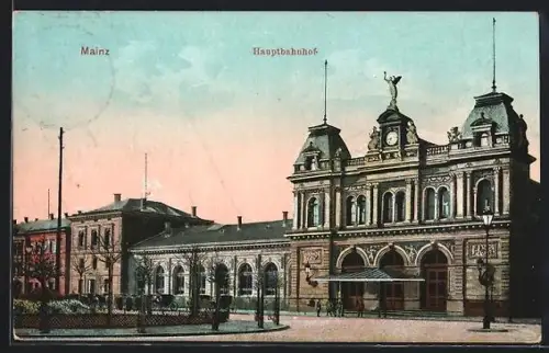 AK Mainz, Hauptbahnhof