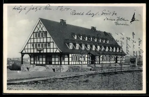 AK Burg /Wupper, Jugendherberge Roemryke Berge, 