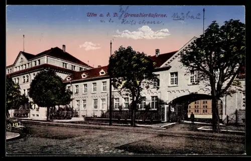 AK Ulm a. d. D., Grenadierkaserne