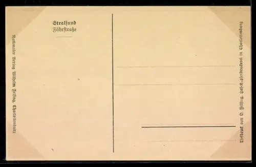 AK Stralsund, Fährstrasse