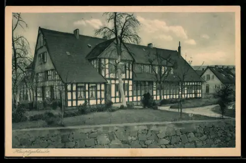 AK Schweicheln, Waisen- und Fürsorgeheim Eickhof mit Hauptgebäude