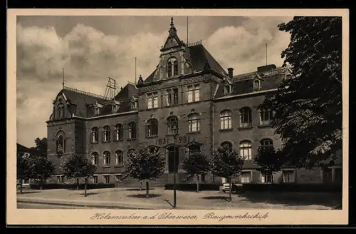 AK Holzminden, Baugewerkschule