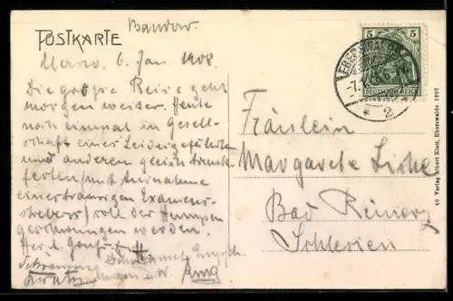 AK Eberswalde, Innenansicht Neuer Ratskeller