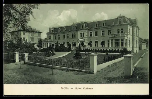 AK Mölln, Hotel Kurhaus, Totalansicht