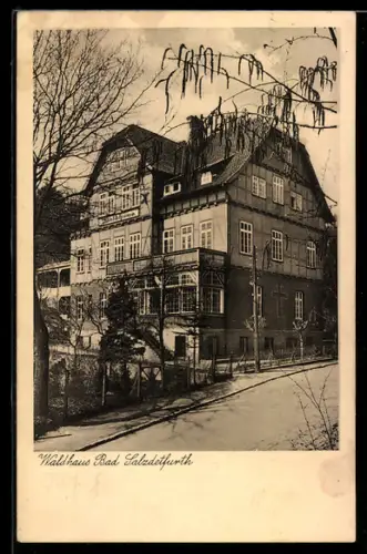 AK Bad Salzdetfurth, Waldhaus, Strassenansicht