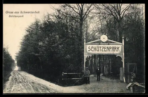 AK Schwarzenbek, Eingang zum Schützenpark