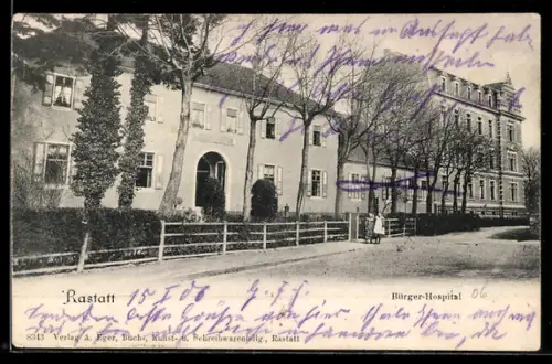 AK Rastatt, Partie am Bürger-Hospital