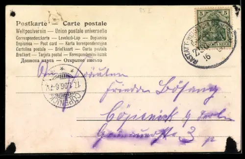 AK Rastatt, Partie am Bürger-Hospital