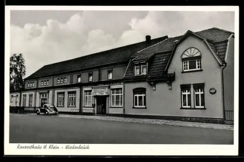 AK Wiedenbrück, Konzerthaus-Cafe W. Klein