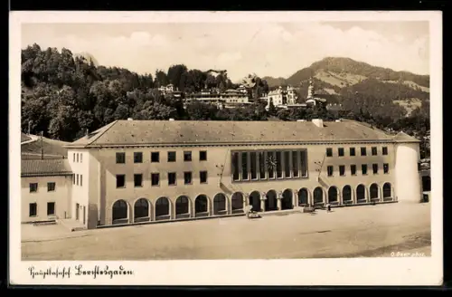 AK Berchtesgaden, Partie am Hauptbahnhof