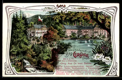 AK Bad Grüna, Waldsanatorium