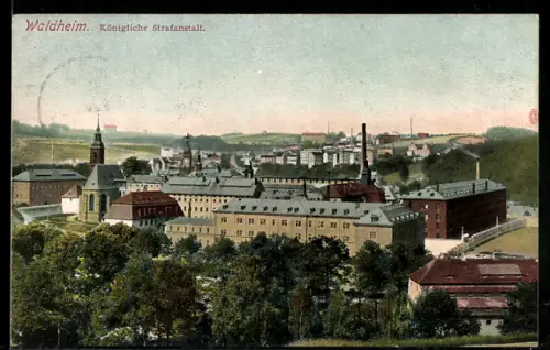 AK Waldheim, Königliche Strafanstalt