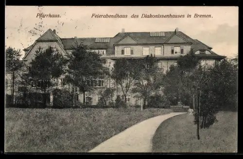 AK Bremen, Pfarrhaus, Feierabendhaus des Diakonissenhauses