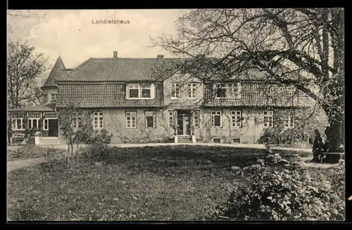 AK Freiburg /Elbe, Landratshaus