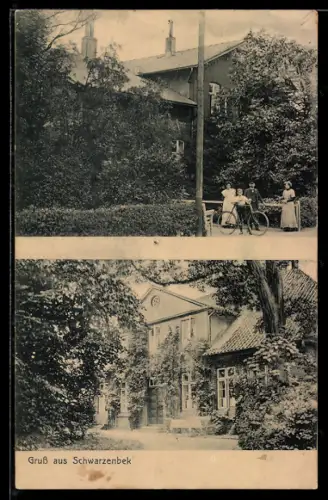 AK Schwarzenbek, Ansichten vom Pfarrhaus