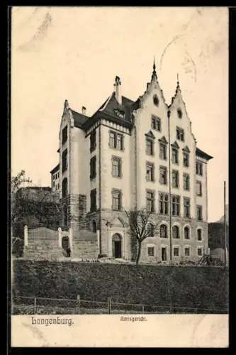 AK Langenburg, Amtsgerichtgebäude