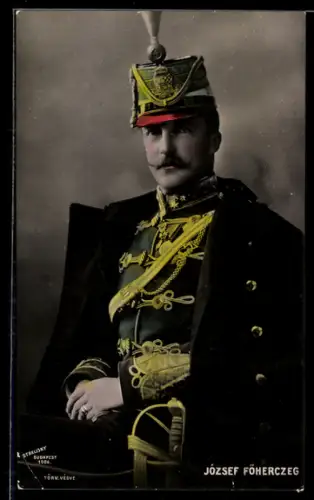 AK Erzherzog József Föherczeg von Österreich in Uniform