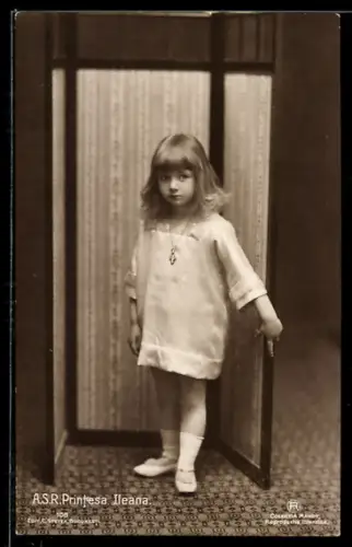 AK Printesa Ileana, Prinzessin von Rumänien in Kinderjahren