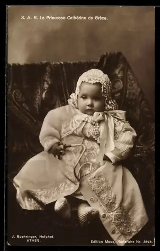 AK S. A. R. La Princesse Catherine de Grece