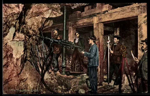 AK Machine Drill, Bergbau