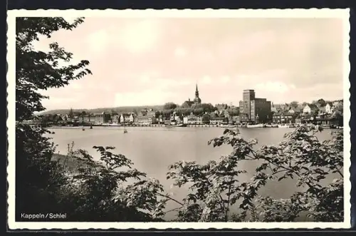 AK Kappeln /Schlei, Teilansicht mit Kirche