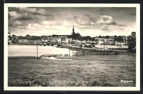 AK Kappeln, Teilansicht mit Kirche