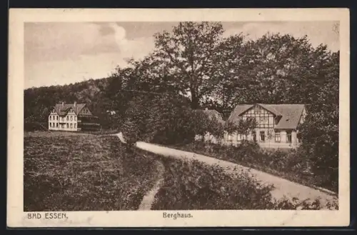 AK Bad Essen, Weg zum Berghaus