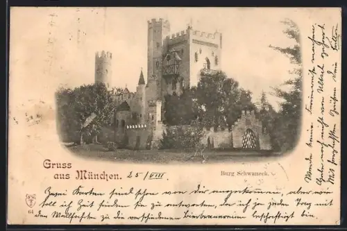 AK Pullach, Burg Schwaneck