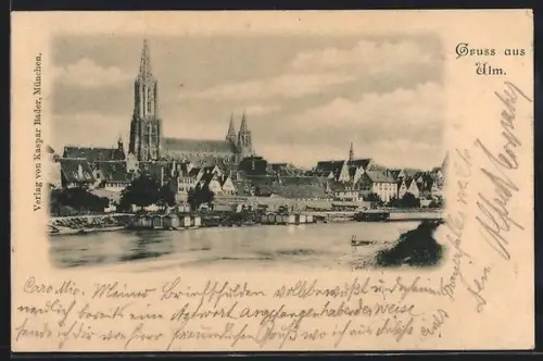 AK Ulm, Flusspartie im Ort