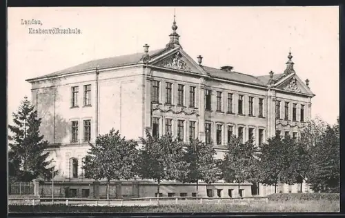 AK Landau /Pfalz, Knabenvolksschule