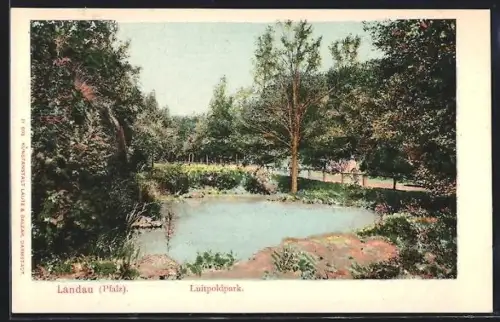 AK Landau /Pfalz, Luitpoldpark