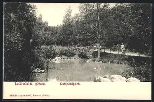 AK Landau /Pfalz, Luitpoldpark