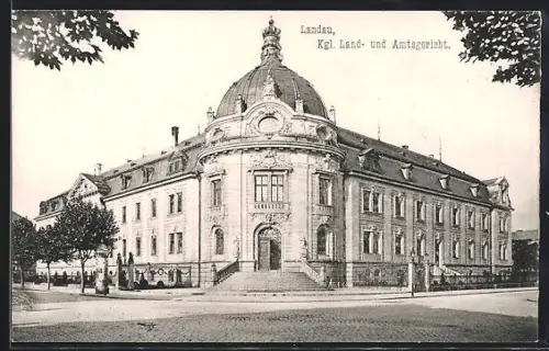 AK Landau, Königliches Land- und Amtsgericht