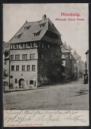 AK Nürnberg, Albrecht Dürer Haus