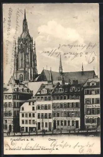 AK Alt-Frankfurt, Restaurant S. Lang-Hamm und Dom