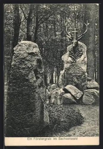 AK Schwarzenbek, Ein Förstergrab im Sachsenwald