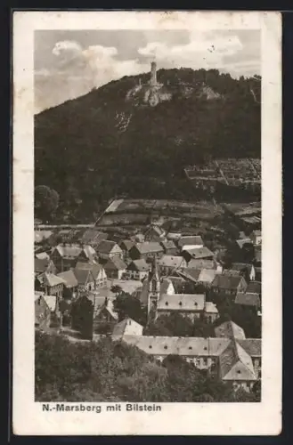 AK Nieder-Marsberg, Teilansicht mit Bilstein